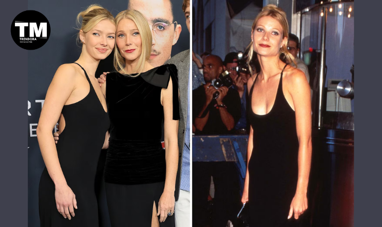 Apple Martin Recreates Gwyneth Paltrow’s Iconic Red-Carpet Look