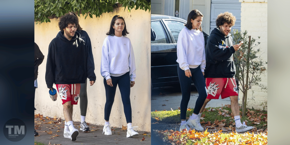 Selena Gomez and Benny Blanco Spotted on a Family Stroll in Beverly Hills