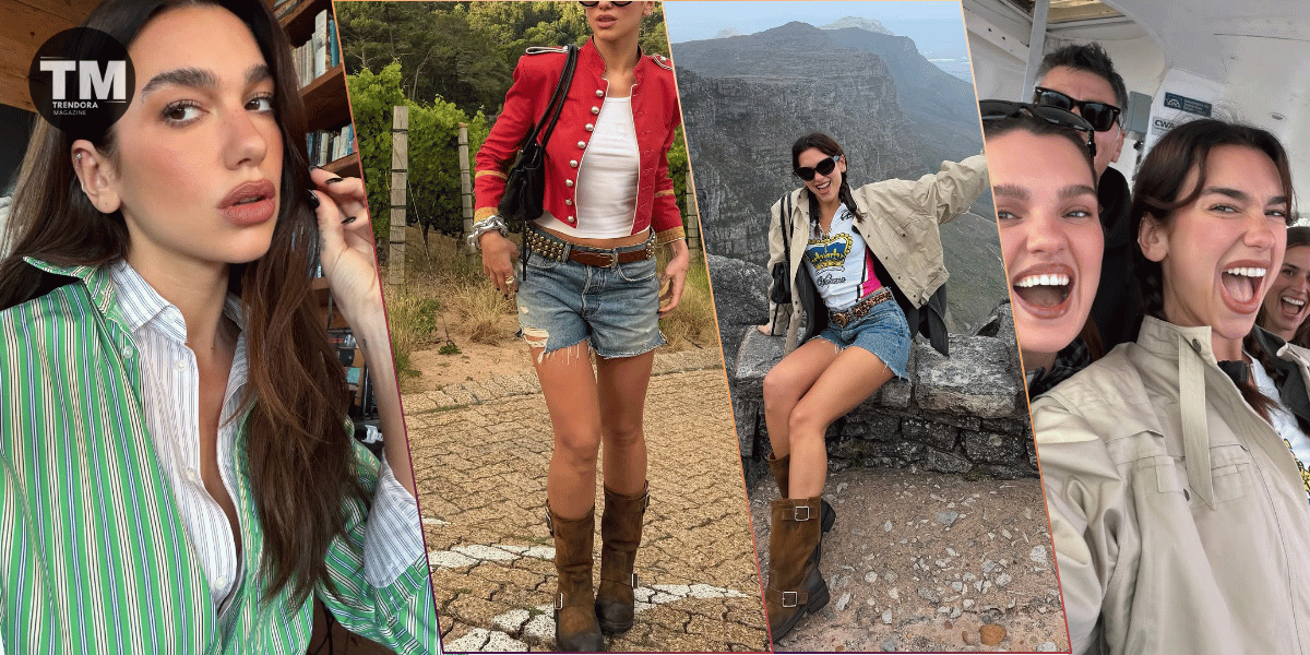 Dua Lipa Shares Personal Moments From Her First Cape Town Trip