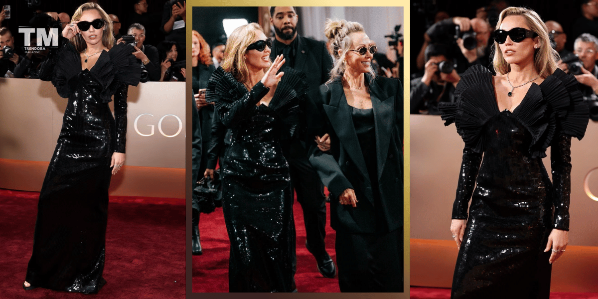 Miley Cyrus Turns Heads at the Golden Globes 2026