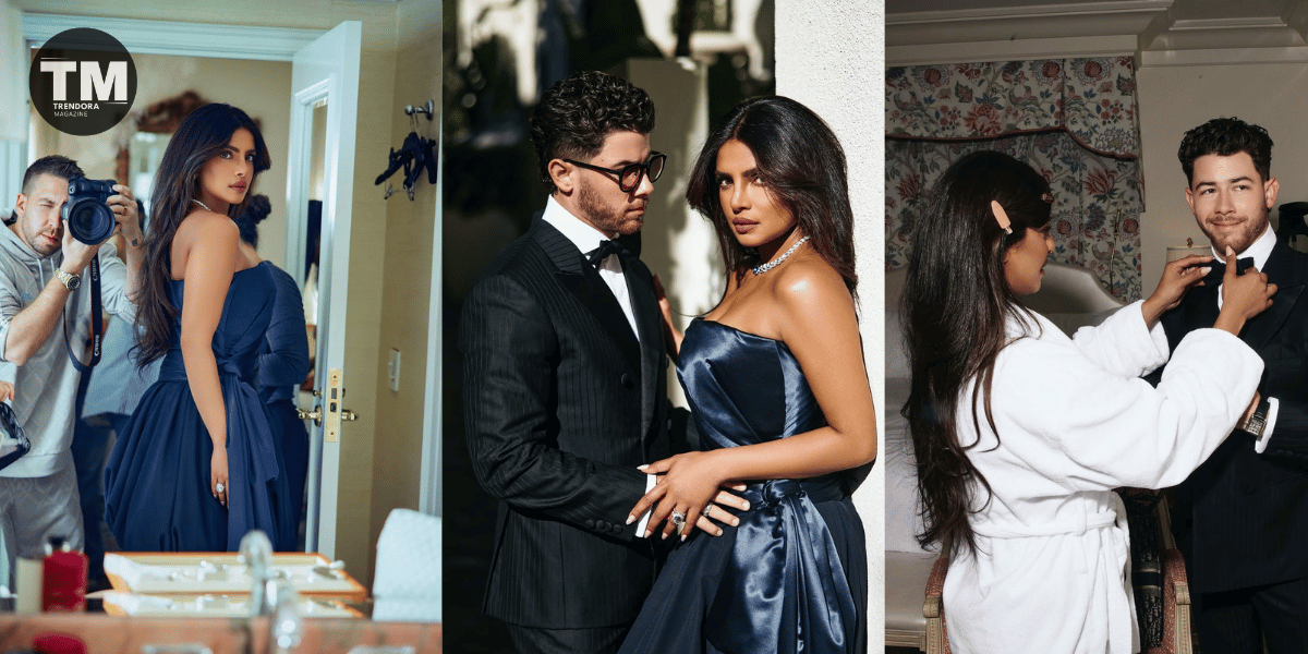 Priyanka Chopra Shares a Candid Golden Globes Moment