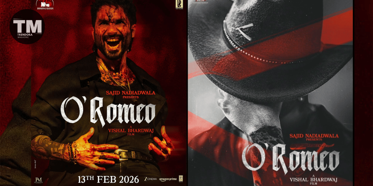 Shahid Kapoor Unveils First Look From O Romeo