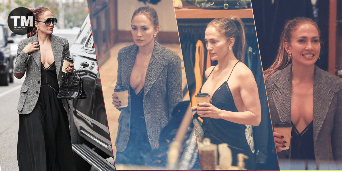 Jennifer Lopez Shops Vintage in L.A.