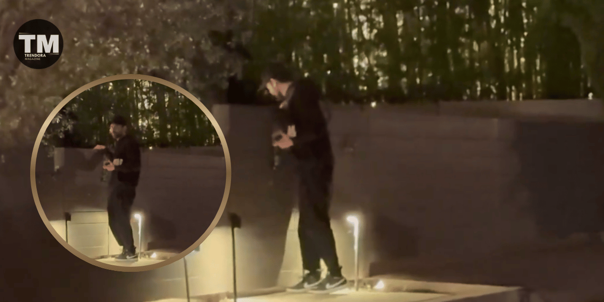 Tobey Maguire Sparks Buzz After Climbing Wall With Beer