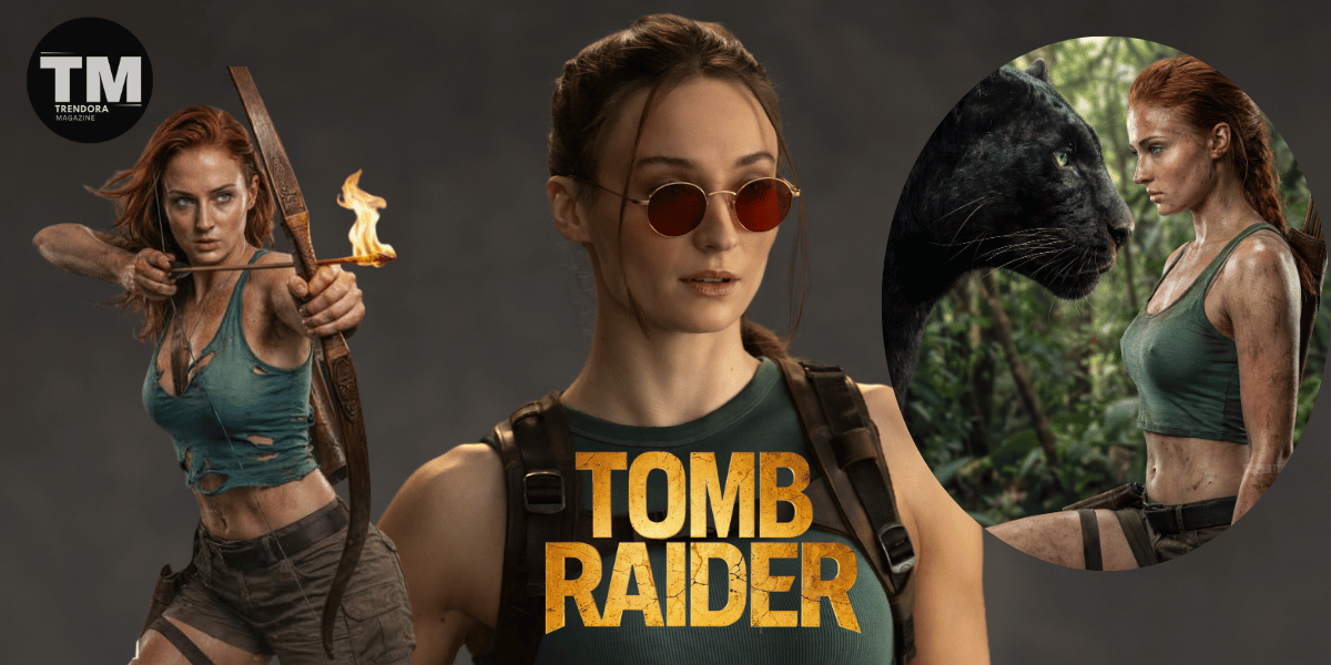 Sophie Turner’s First Look as Lara Croft in Tomb Raider