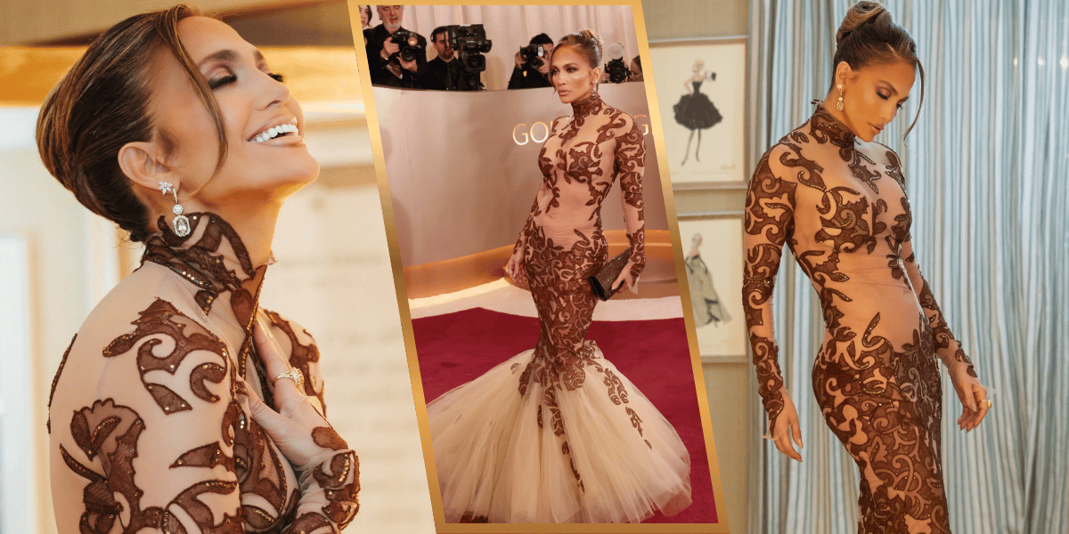 Jennifer Lopez Stuns at the Golden Globes 2026