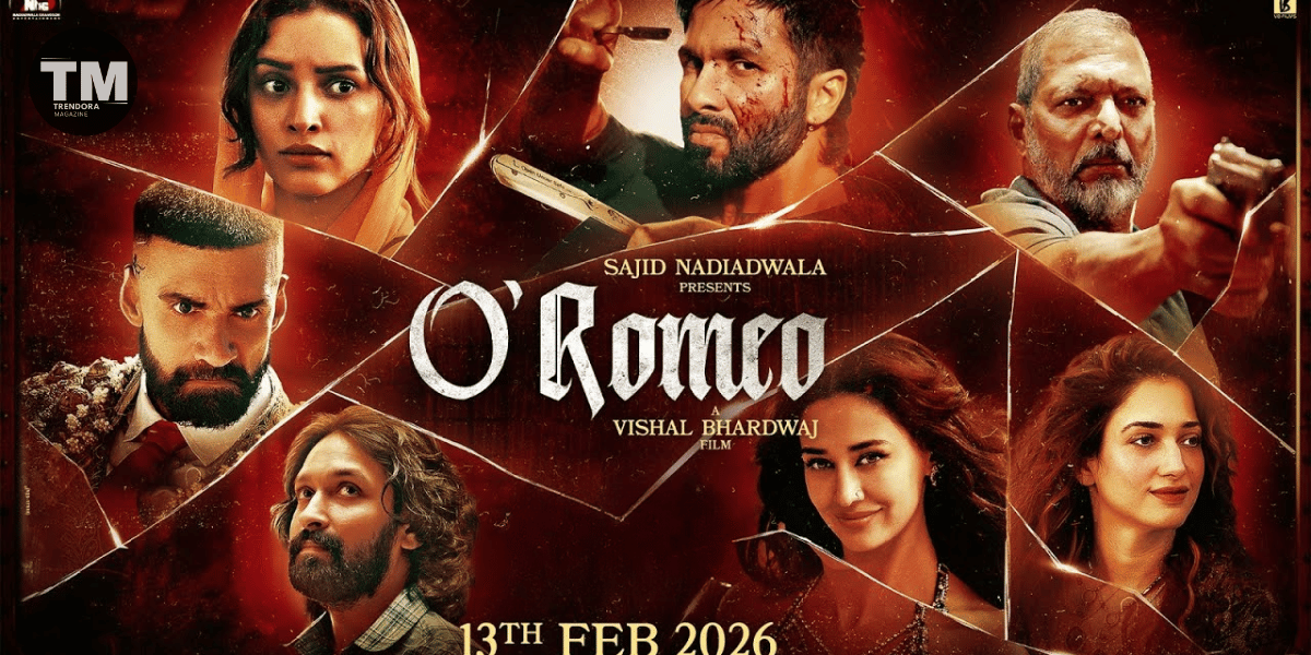 O’Romeo Trailer Drops: Shahid Kapoor’s Dark Love Story