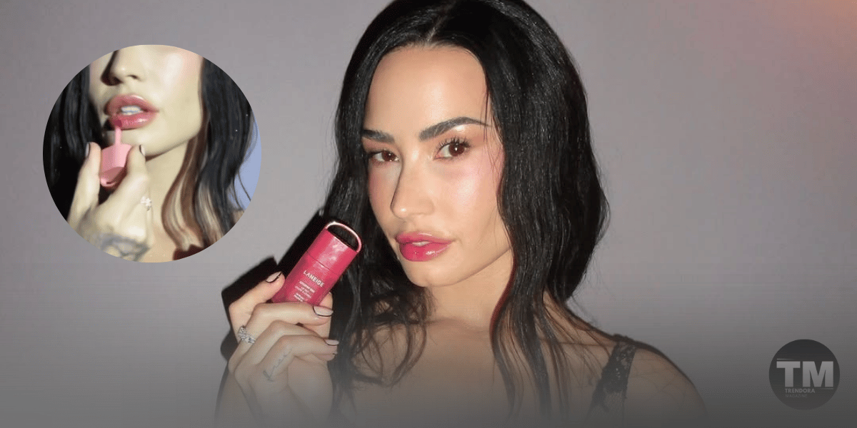 Demi Lovato Shows Off Favorite Laneige Lip Tint