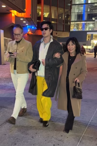 Hudson Williams Takes Mom to Knicks Game & Lunar New Year Gala