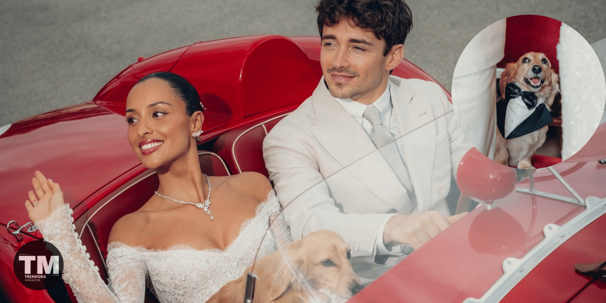Charles Leclerc Shares First Look at His Civil Wedding