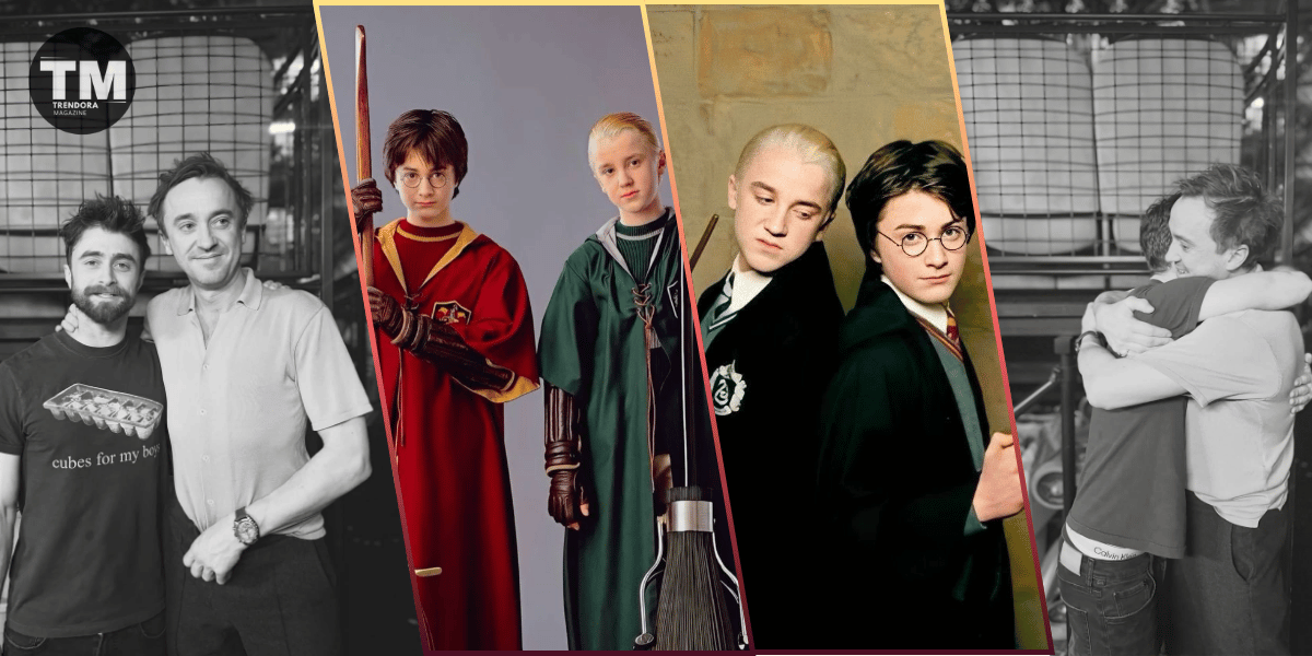 Daniel Radcliffe and Tom Felton Reunite on Broadway