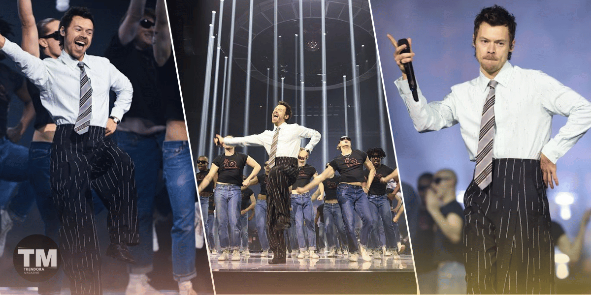 Harry Styles Performs “Aperture” at BRIT Awards After 3-Year Hiatus