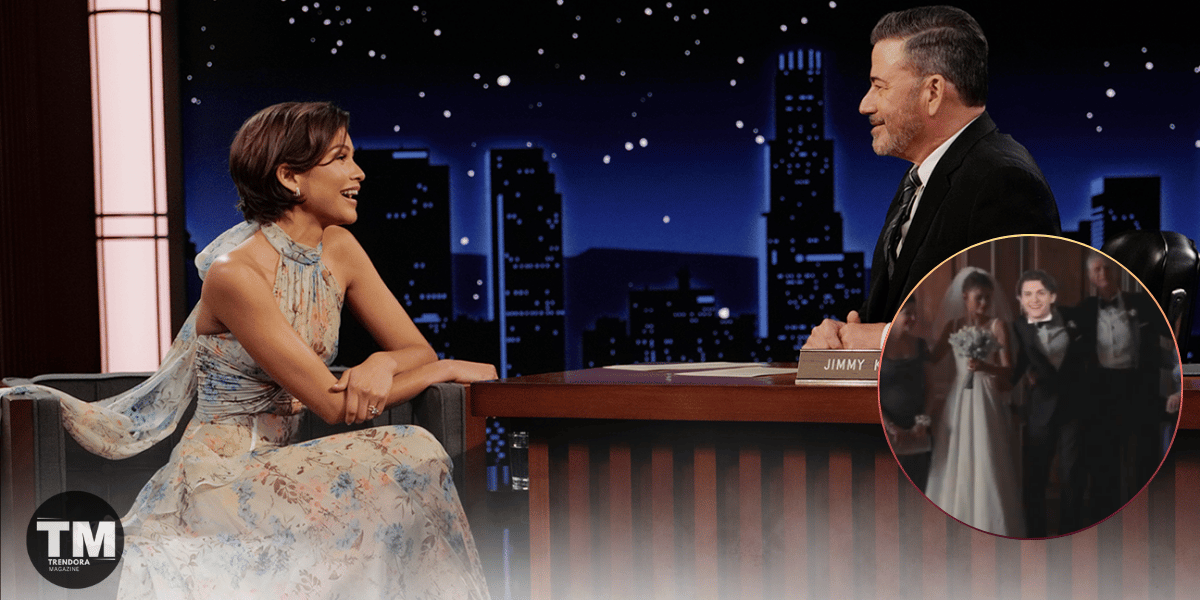 Zendaya Wedding Rumors Go Viral After Jimmy Kimmel Clip