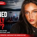 Marly Kinney featured in a news graphic about the four-day search at Kentucky's Grayson Lake and the ongoing investigation into her death.