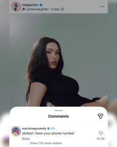 Megan Fox Instagram Comeback 2026 viral photoshoot
