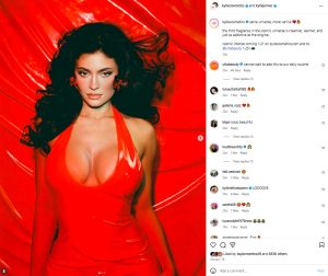 Kylie Jenner’s Red-Hot Beauty Campaign Has the Internet Buzzing