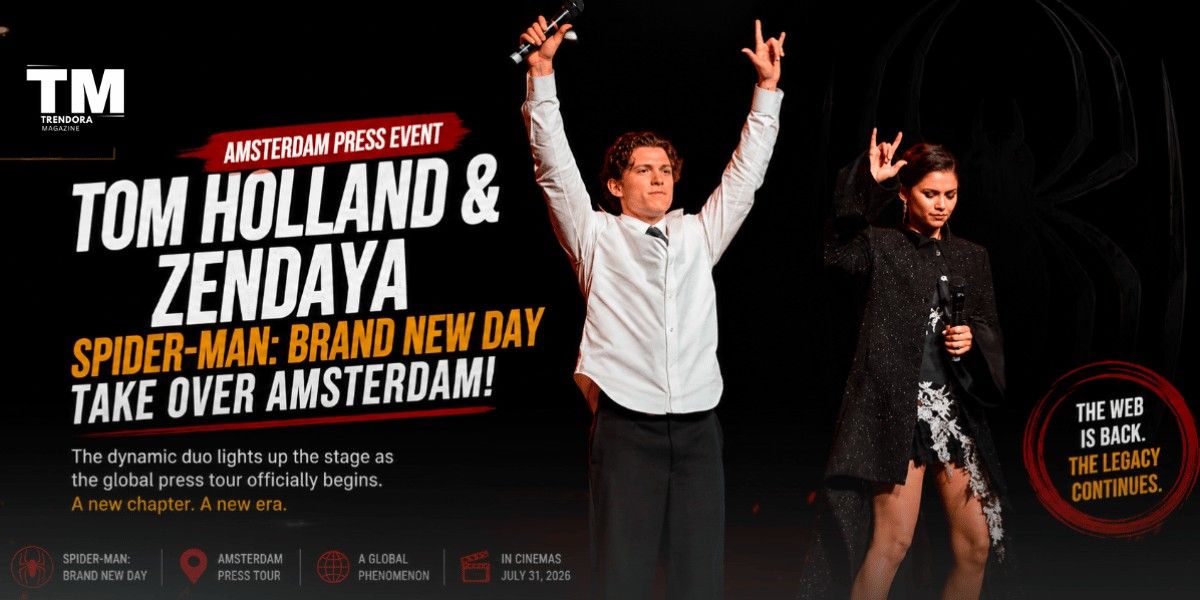 Spider Man Brand New Day Press Tour Amsterdam